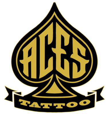 the-aces-tattoo-logo-or-noir